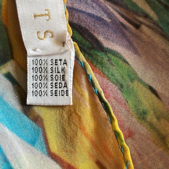 KLEMENTS LONDON 100% Silk Scarf – Artist Charlotte Allen - Picture 4 of 13